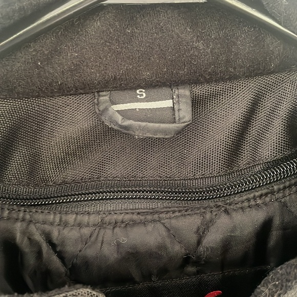 Bull Faster Textile Motorcycle Jacket ‘Live to Ride’ Eagle Black Men’s Small - Picture 4 of 11